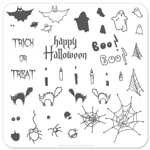 Clear Jelly Stamper - Trick or Treat