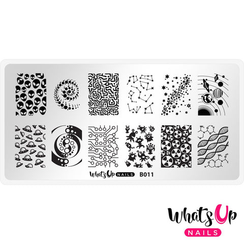 Whats Up - Intergalactic Encounters Stamping Plate