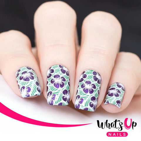 Whats Up Stamping Plate - Growing Beauty