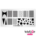 Whats Up Stamping Plate - Simple Shapes