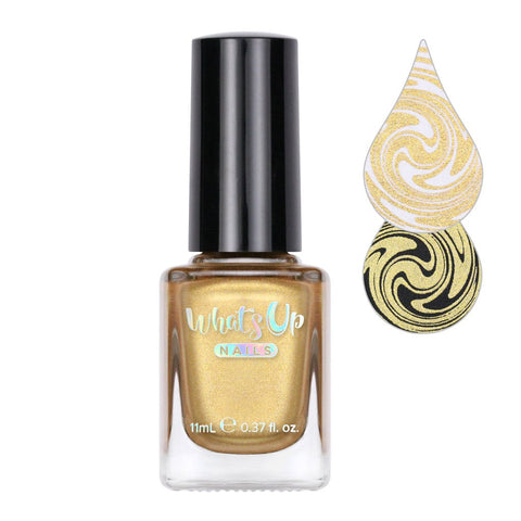 Go for the Gild Stamping Polish (Gold)