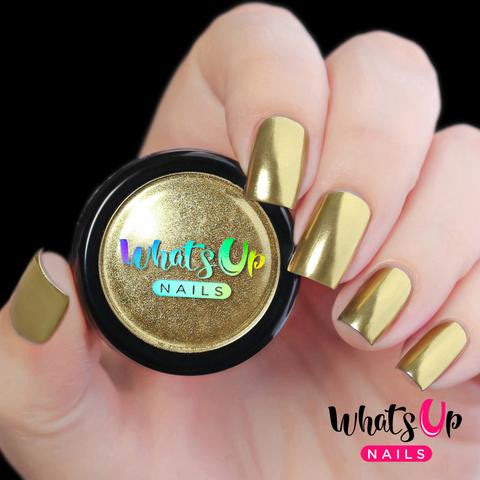 What's Up Nails - Gold Chrome Powder