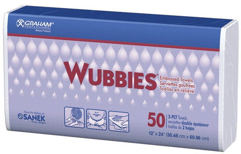 Wubbies Salon Towels (50 pack) - DK BEAUTY