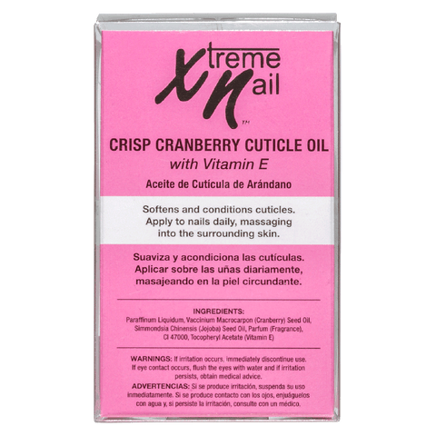 crisp cranberry cuticle oil